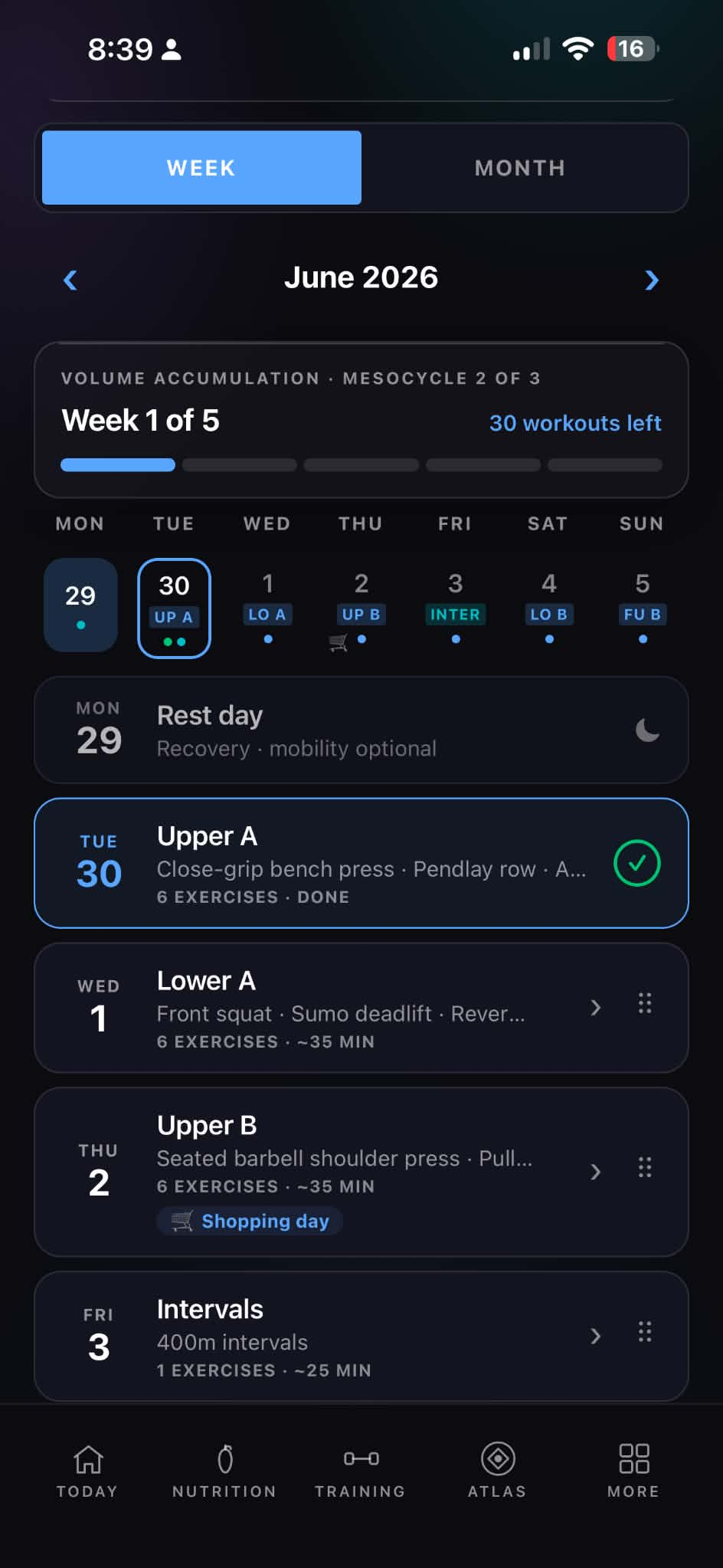 HealthX training